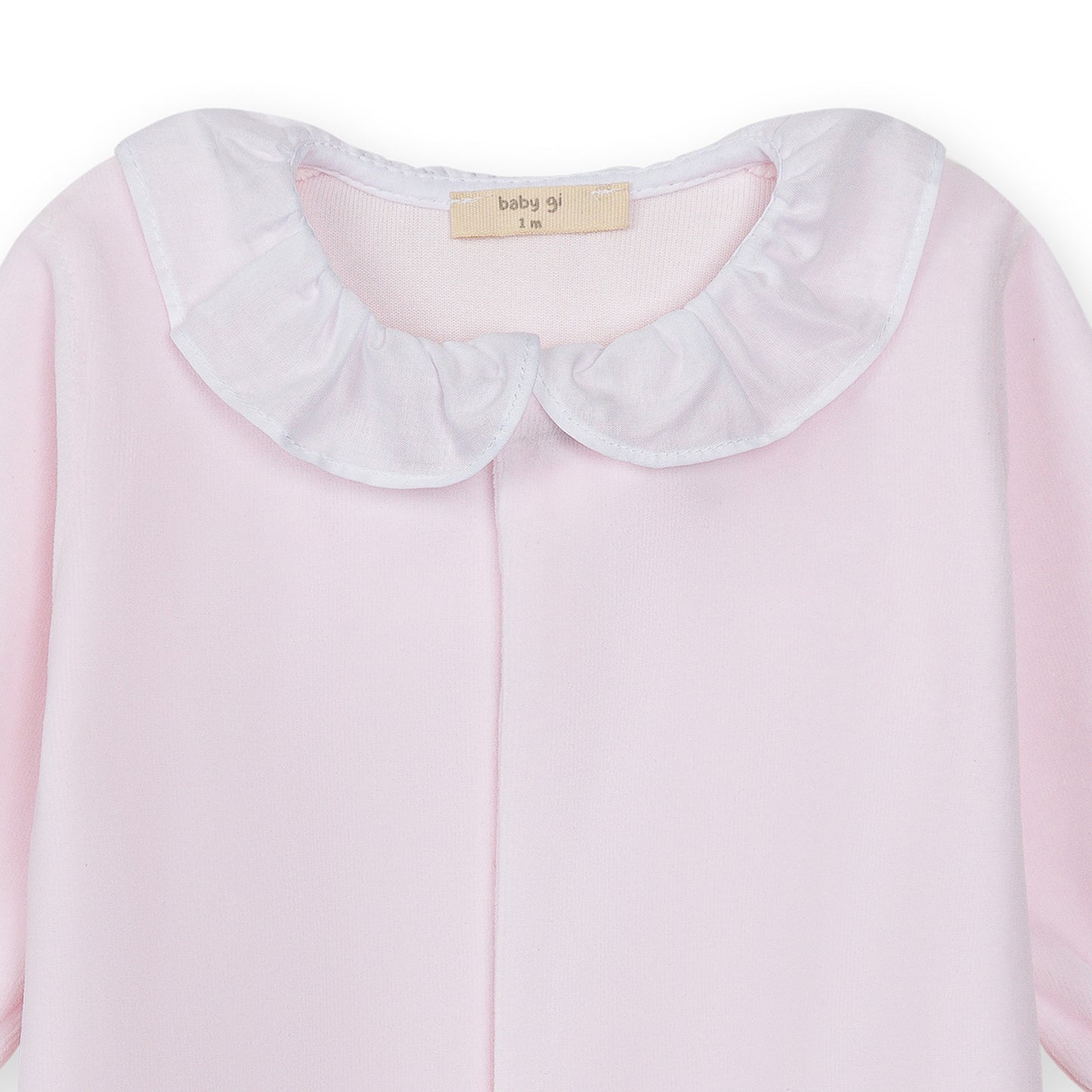 Baby Gi Girl Pink Velour Butterfly Babygrow BT53GL