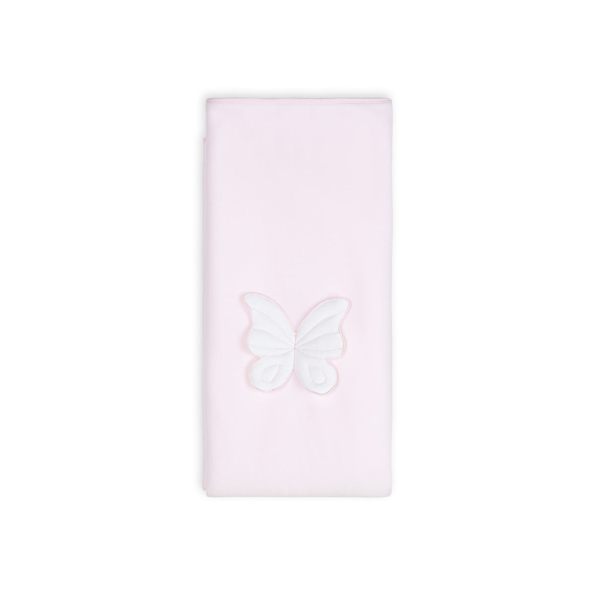 Baby Gi Pink Velour Butterfly Blanket BT60GL