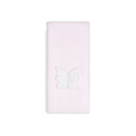 Baby Gi Pink Velour Butterfly Blanket BT60GL
