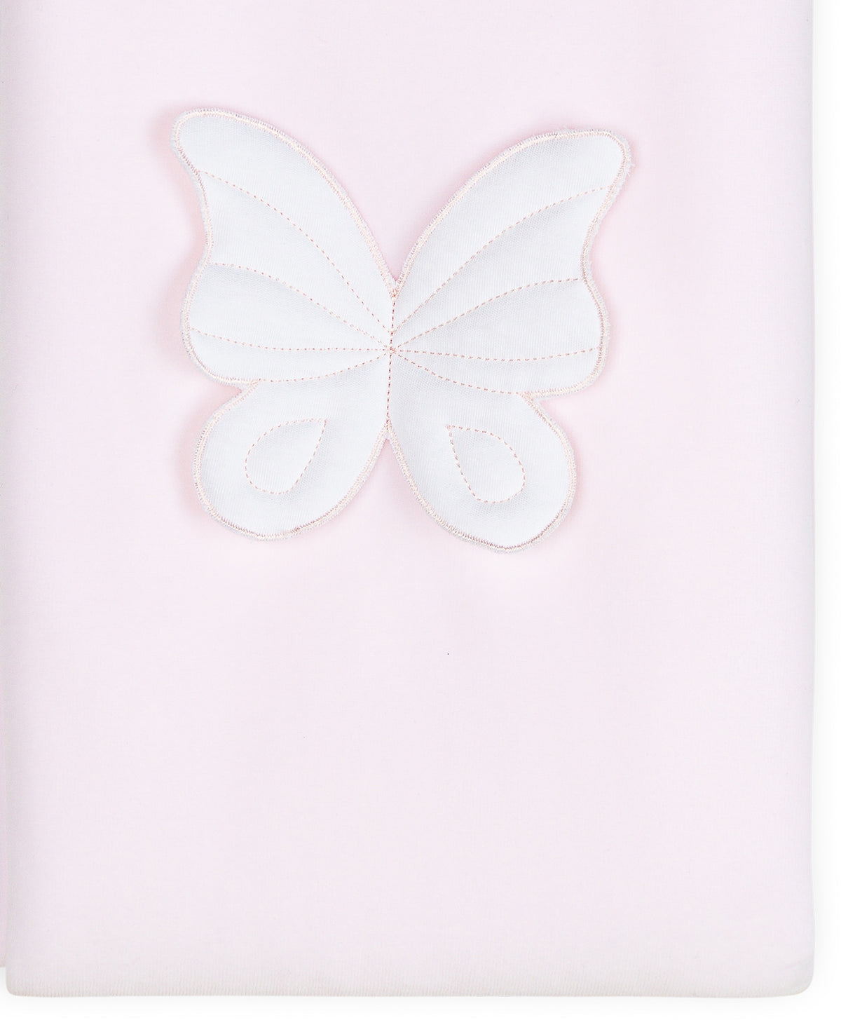 Baby Gi Pink Velour Butterfly Blanket BT60GL