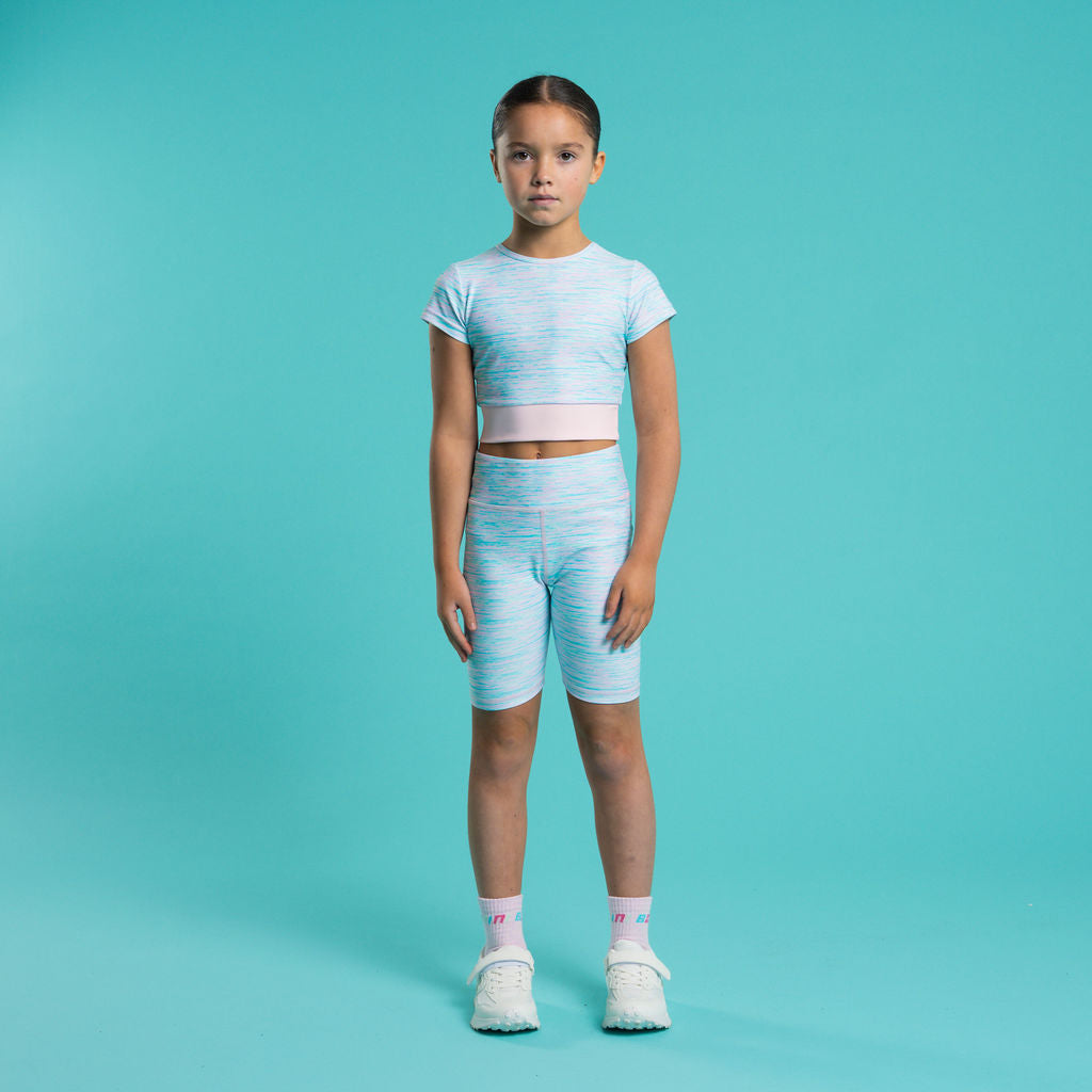 PRE ORDER Bonini Girls Mint Sports Cycling Shorts Soul