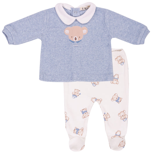 EMC Baby Boy Blue Fleece Set CO3705