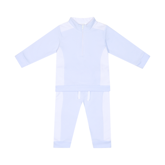 PRE ORDER Deolinda Baby Boy Blue Quarter Zip Tracksuit 6713