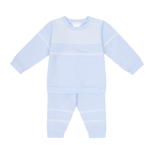 Deolinda Baby Boy Blue Stitching Tracksuit 25902