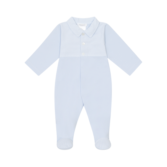 Deolinda Baby Boy Blue Contrast Babygrow 25112