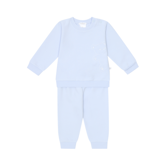 Deolinda Baby Boy's Blue Stitch Bear Tracksuit 25903