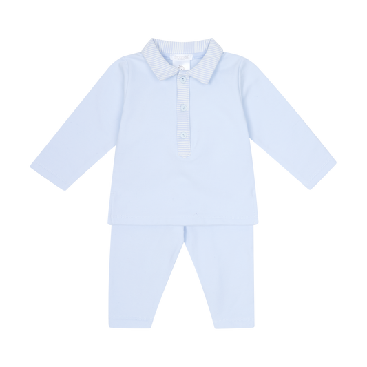 Deolinda Baby Boy Blue Polo Tracksuit 25901