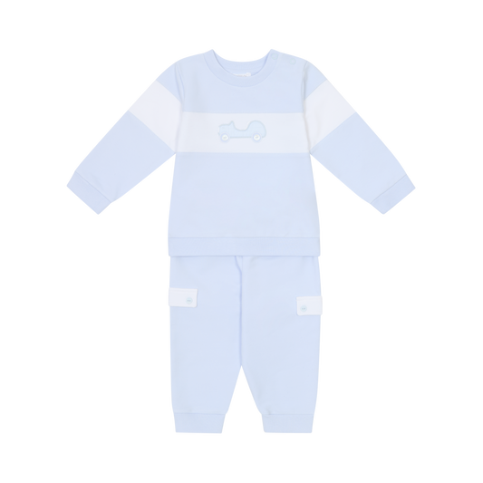 Deolinda Boy's Blue Car Cargo Tracksuit 25901