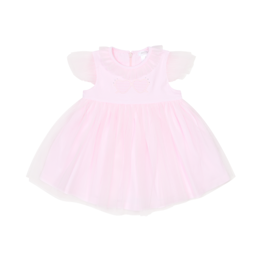 Deolinda Baby Girl's Pink Tulle Summer Dress 25424