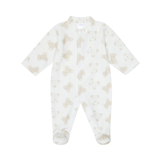 Deolinda Unisex Baby Beige Babygrow 25118