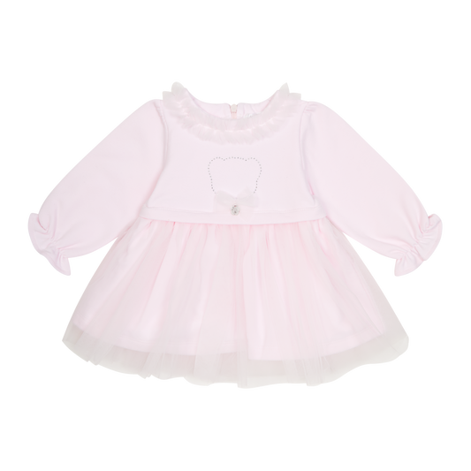 Deolinda Baby Girl Pink Tulle Dress 25404