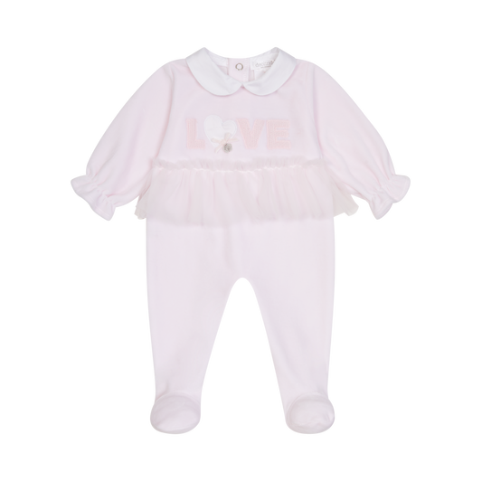 Deolinda Baby Girl Pink Tulle Babygrow 25113