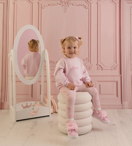 Little A Pink Sweatshirt & Legging Set Polly