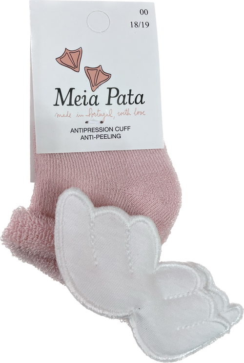 Meia Pata Pink Angel Wings Socks