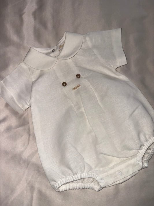 Rigola Off White Summer Romper