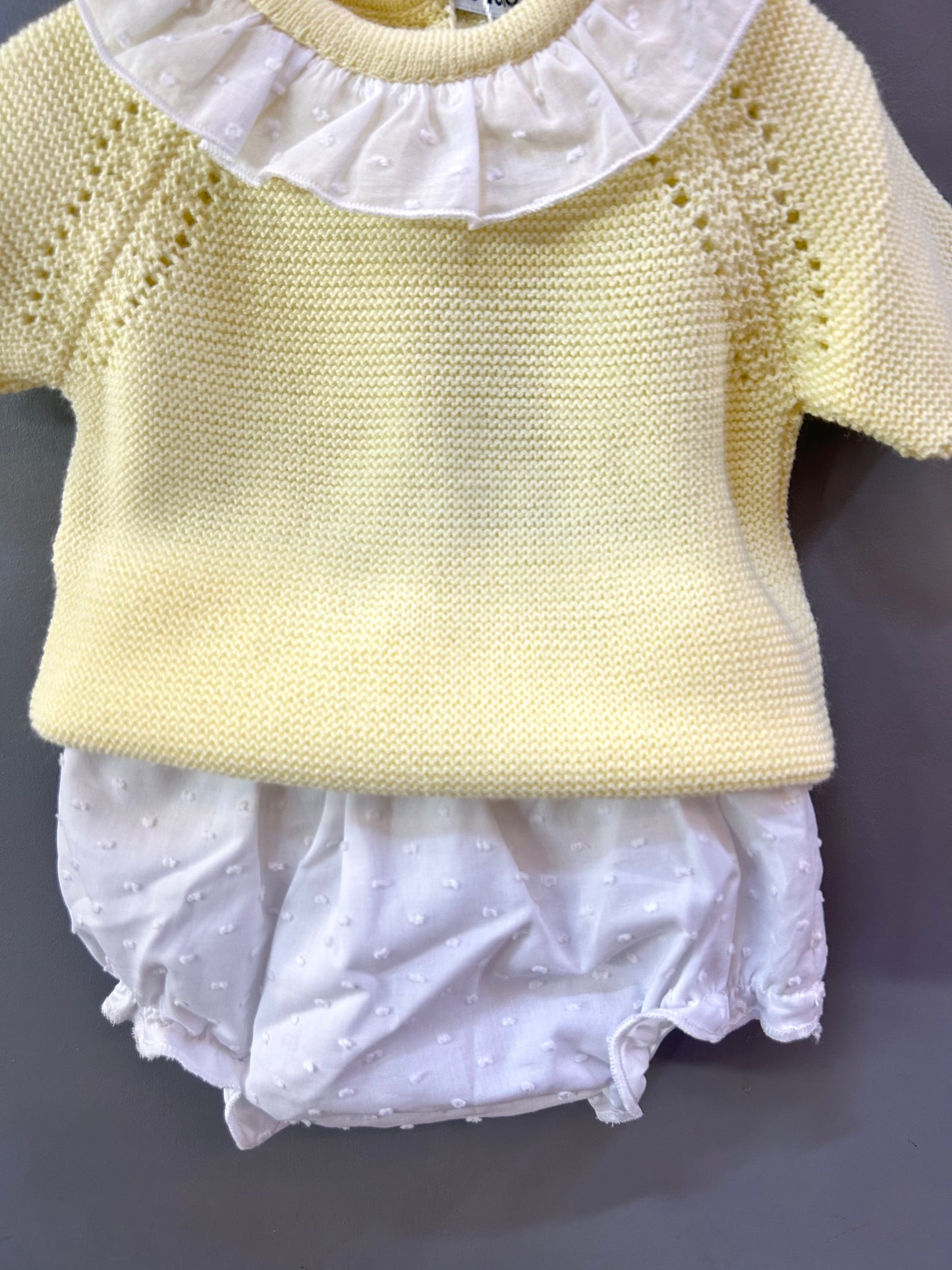 Babidu Girls Lemon Knit Pant Set 41328