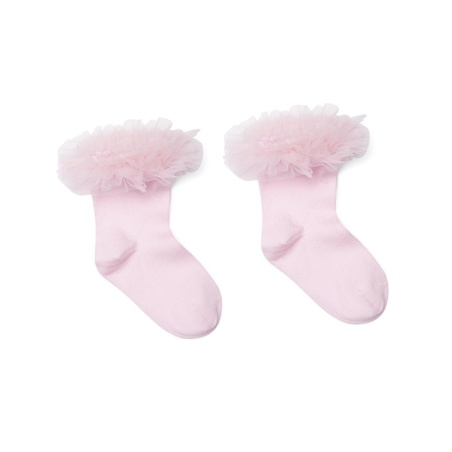 Little A Pink Tulle Ankle Socks Karla