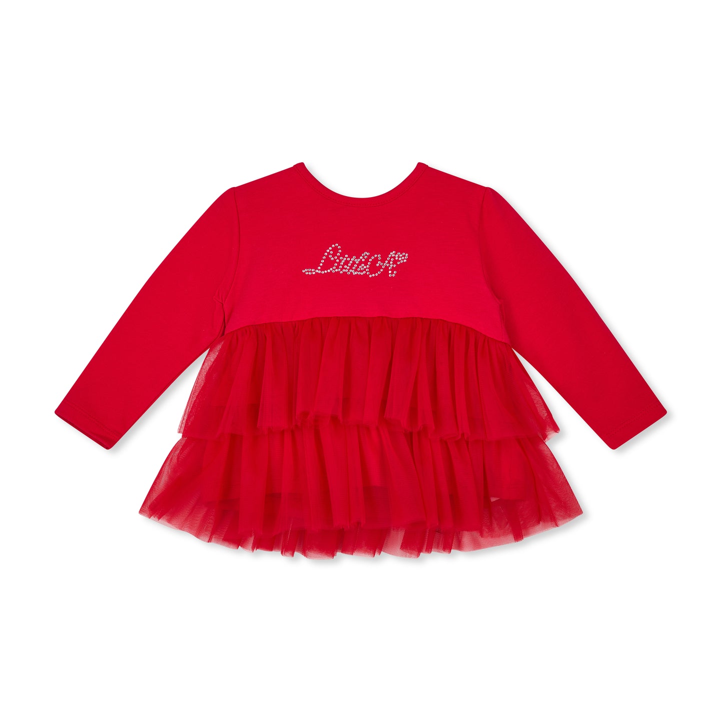 Little A Red Tulle Legging Set Kayla