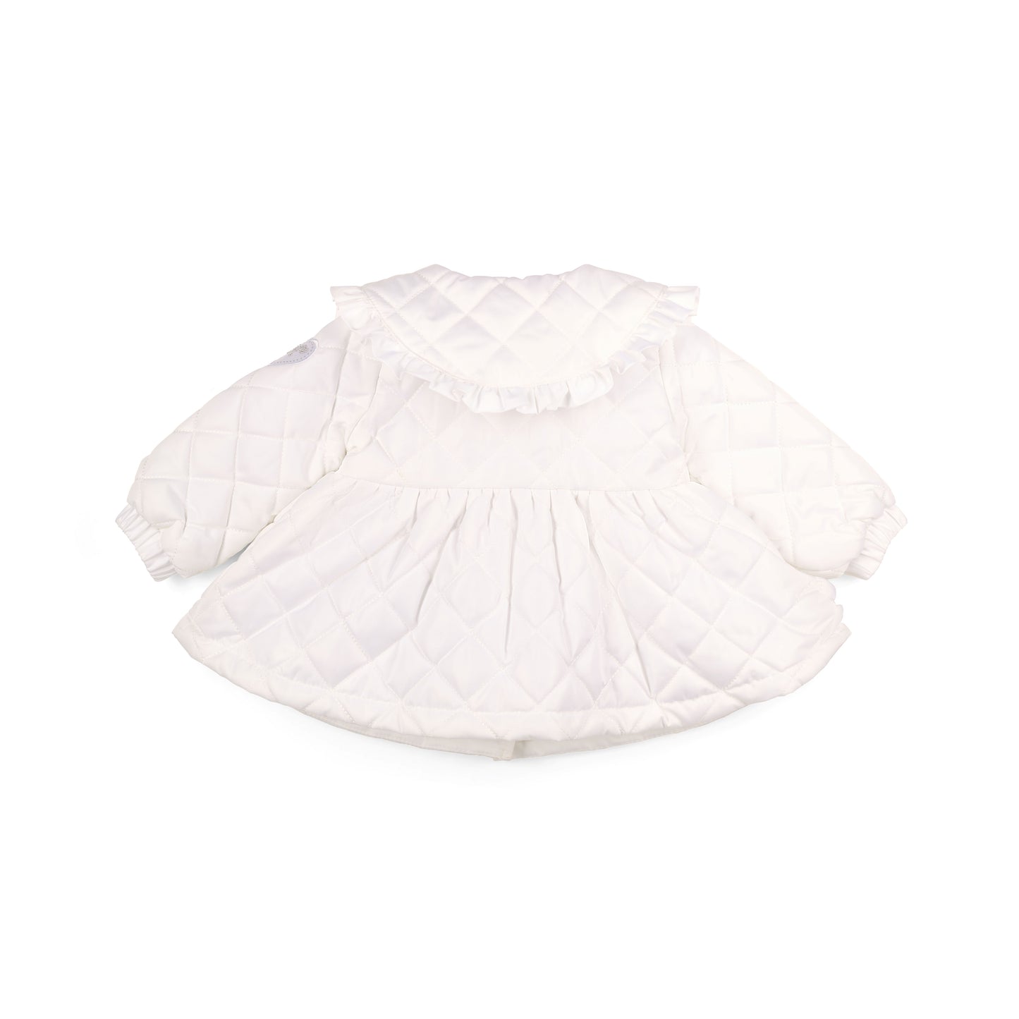 PRE ORDER Little A White Quilted Jacket Penelope