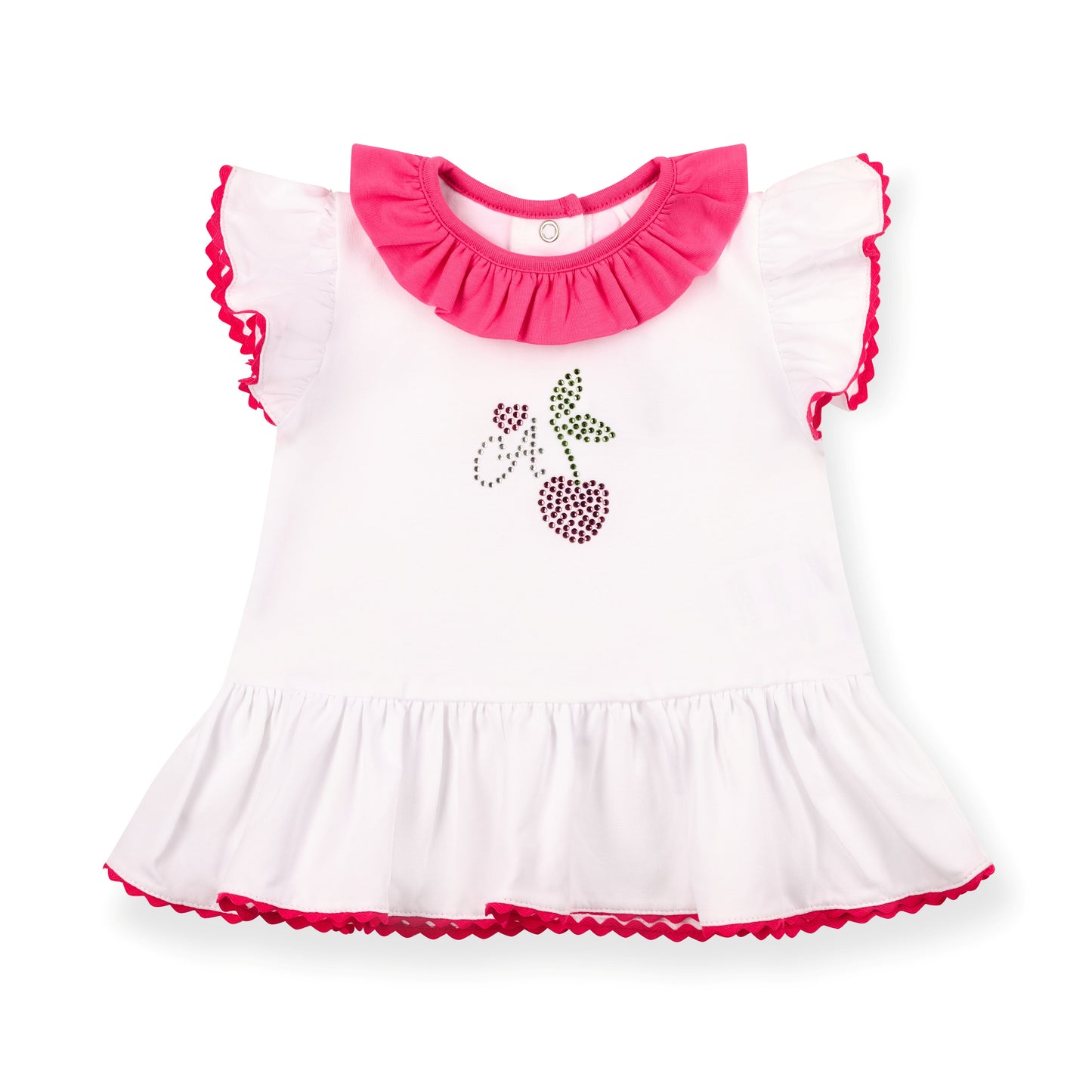 Little A Bright Pink Frill Legging Set Phoebe