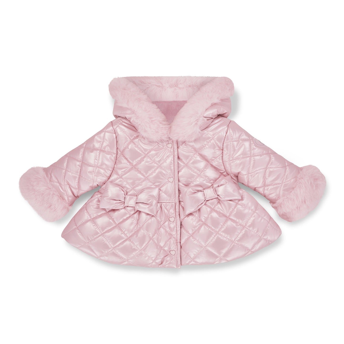 PRE ORDER Little A Pink Quilted Jacket Dolly