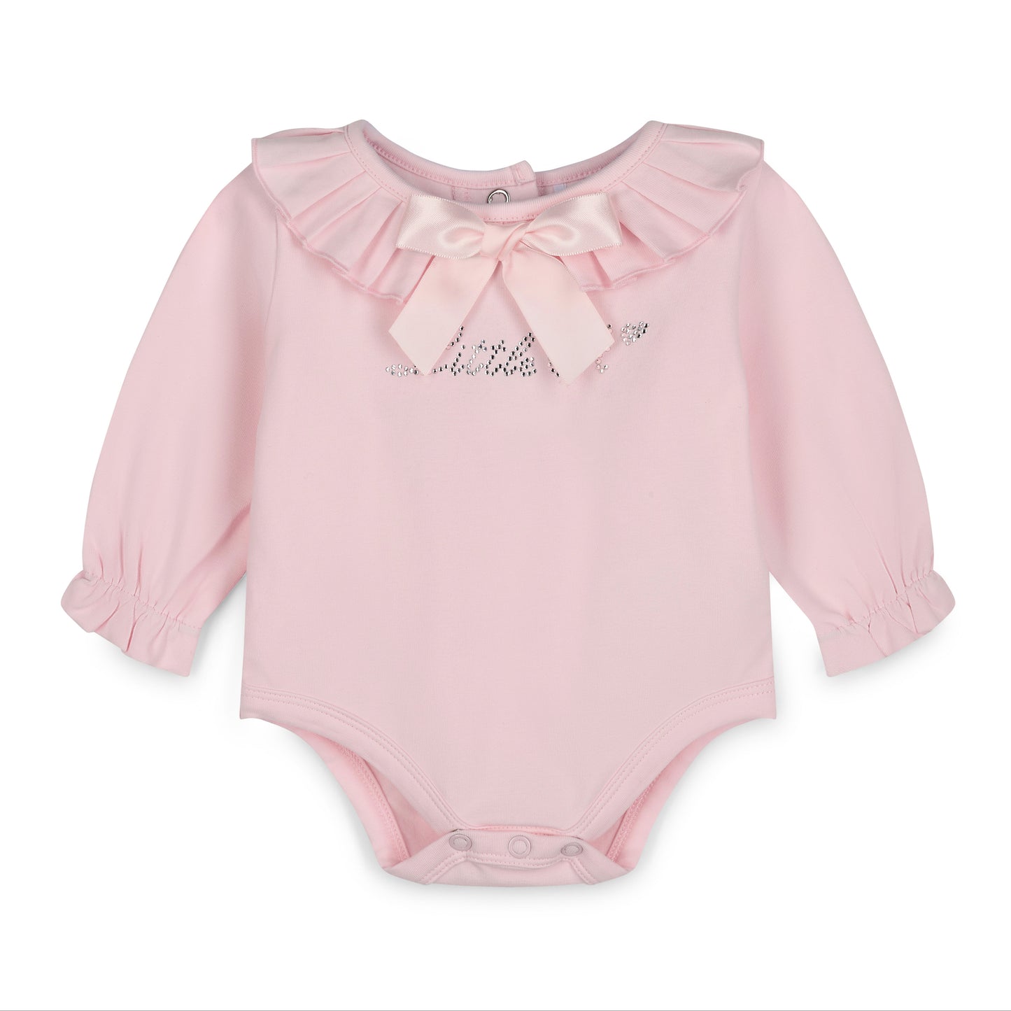 PRE ORDER Little A Girls Pink Rose Print Pant Set Deena
