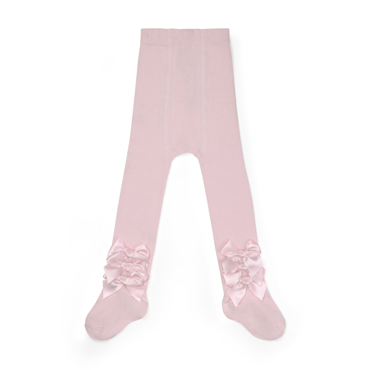 PRE ORDER Little A Girls Pink Bow Tights Divine
