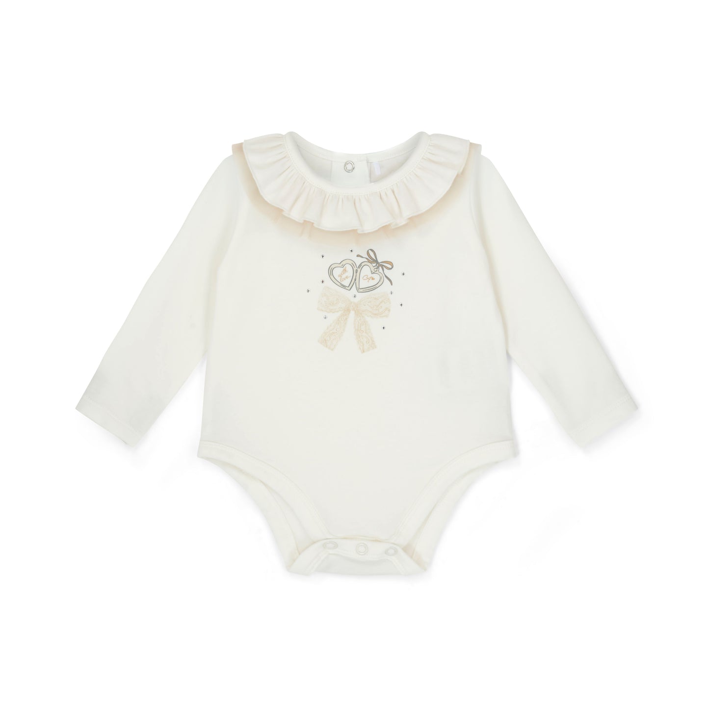PRE ORDER Little A Baby White Tulle Pant Set Emelye