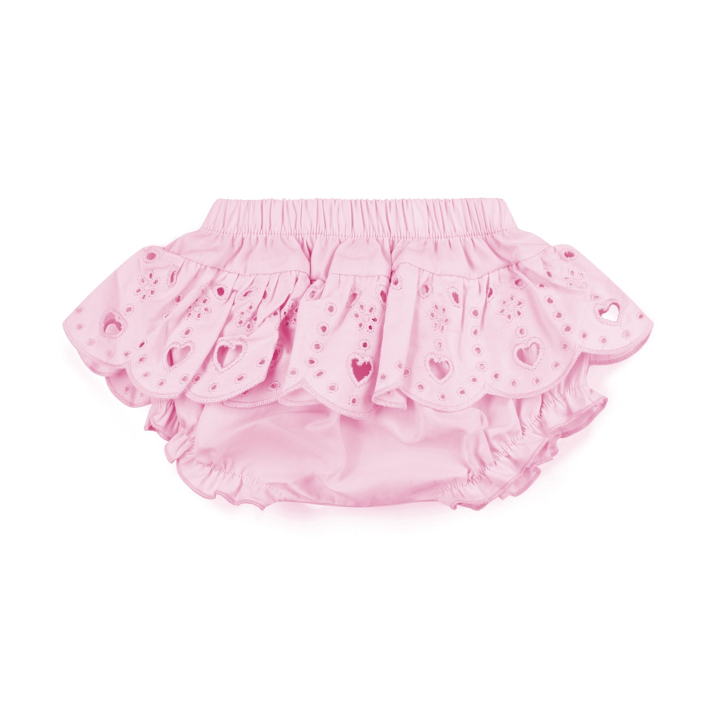 Little A White Broderie Anglaise Jam Pant Set Orla