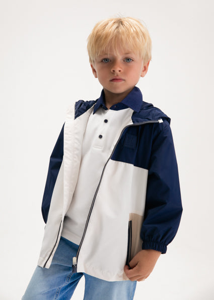 Mayoral Boys Navy Contrast Windbreaker 3447