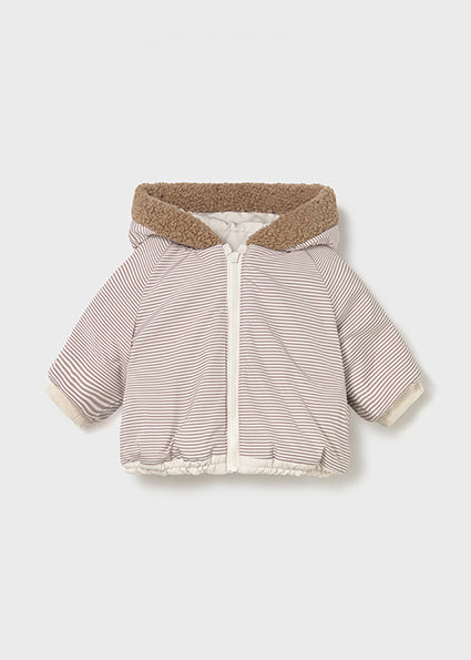 Mayoral Baby Boy Beige Reversible Coat 2410