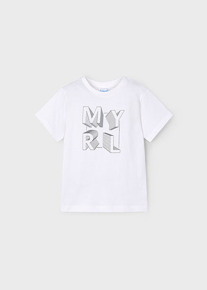 PRE ORDER Mayoral Boys White T-Shirt 170