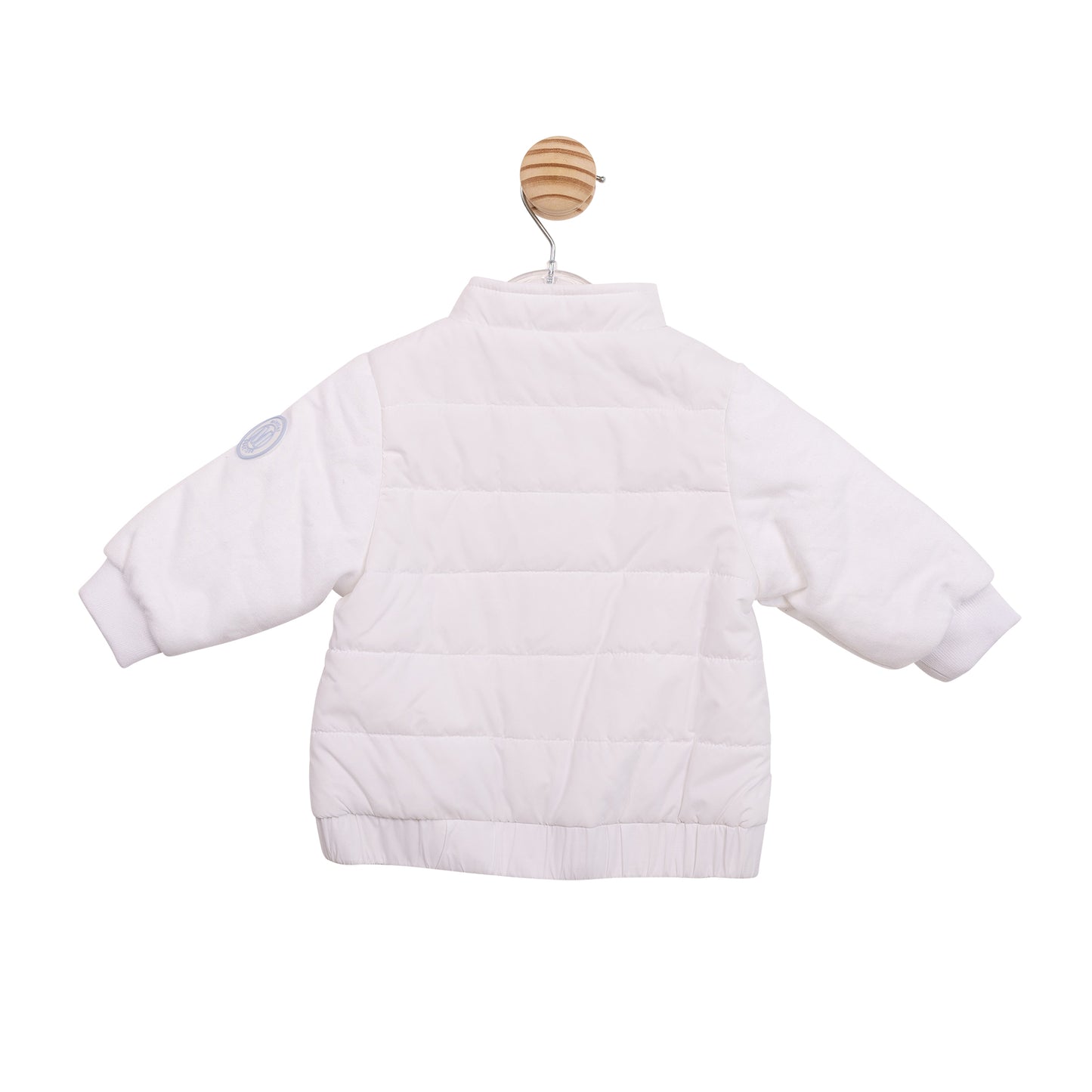 Mintini Baby Boys White Jacket 6851