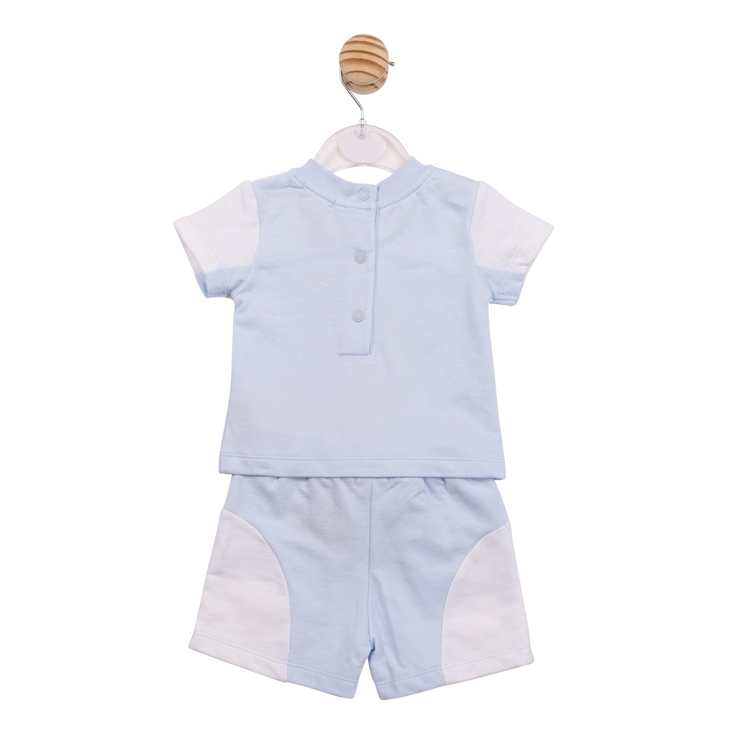 Mintini Baby Boys Blue Short Set 7007