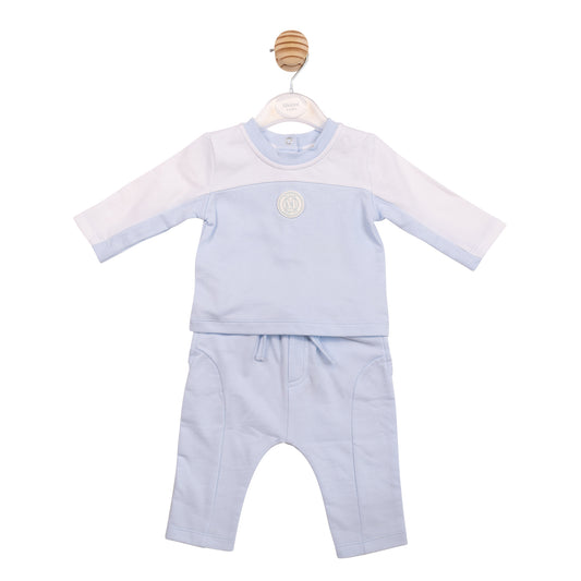 Mintini Baby Boys Blue Trouser Set 7009