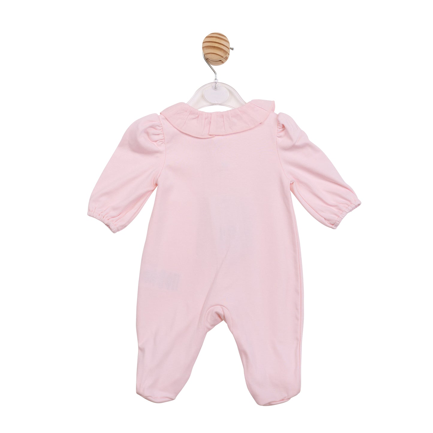 Mintini Baby Girls Pink Babygrow 7089