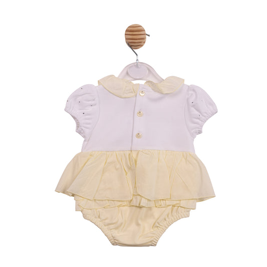 PRE ORDER Mintini Baby Girls Lemon Romper 7104