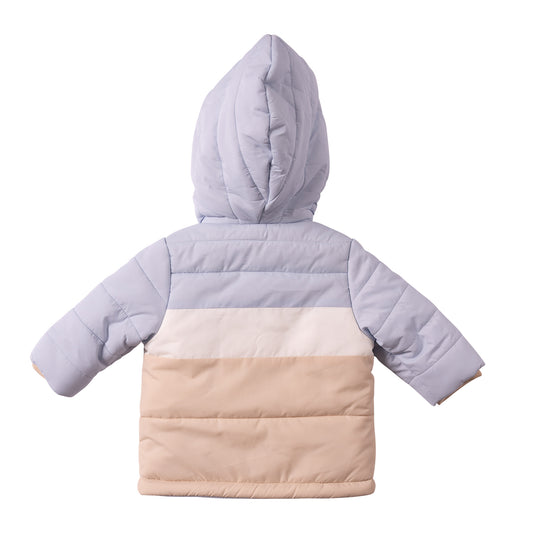 Mintini Baby Boy Blue & Beige Jacket 7269