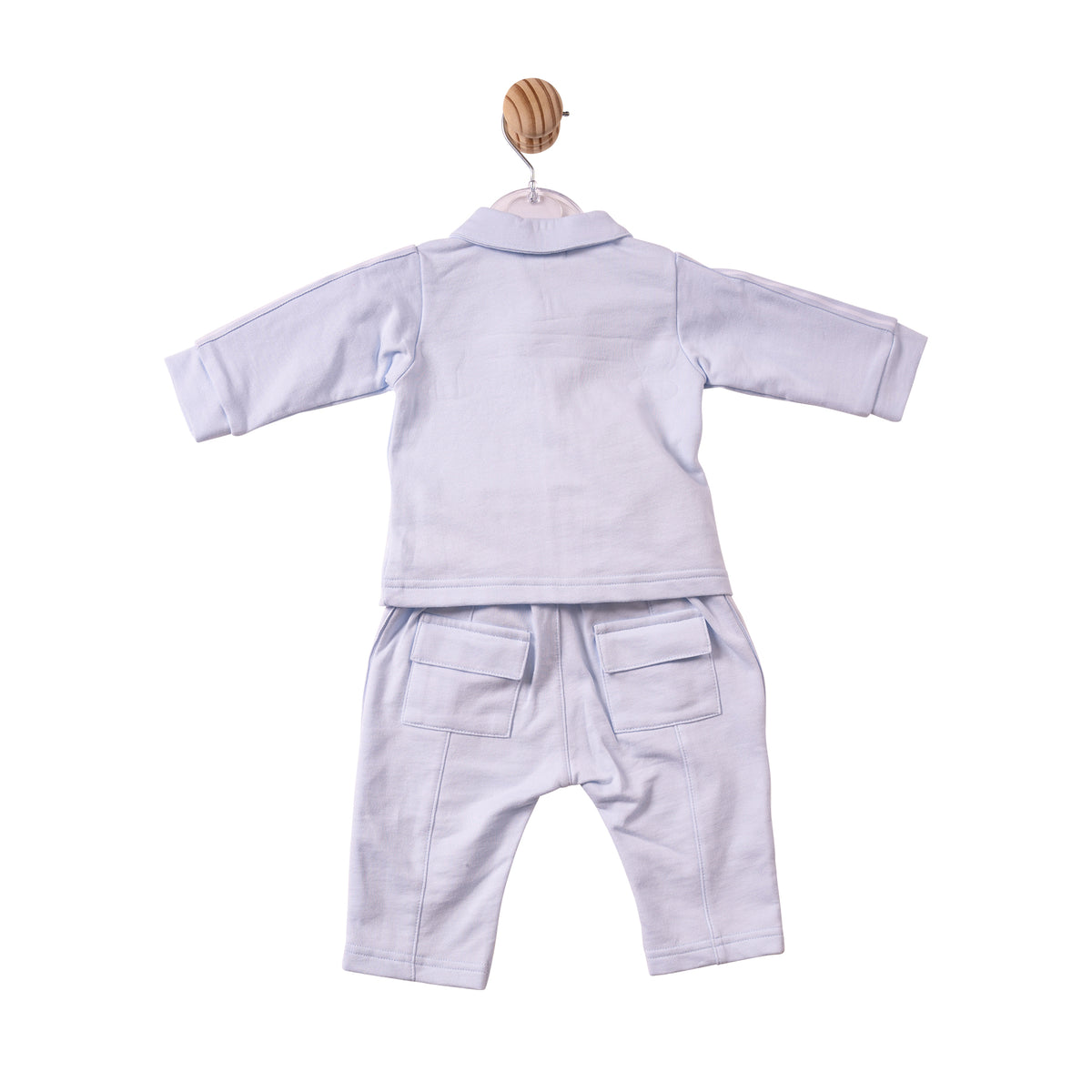 PRE ORDER Mintini Baby Blue Shirt & Trouser Set 7407