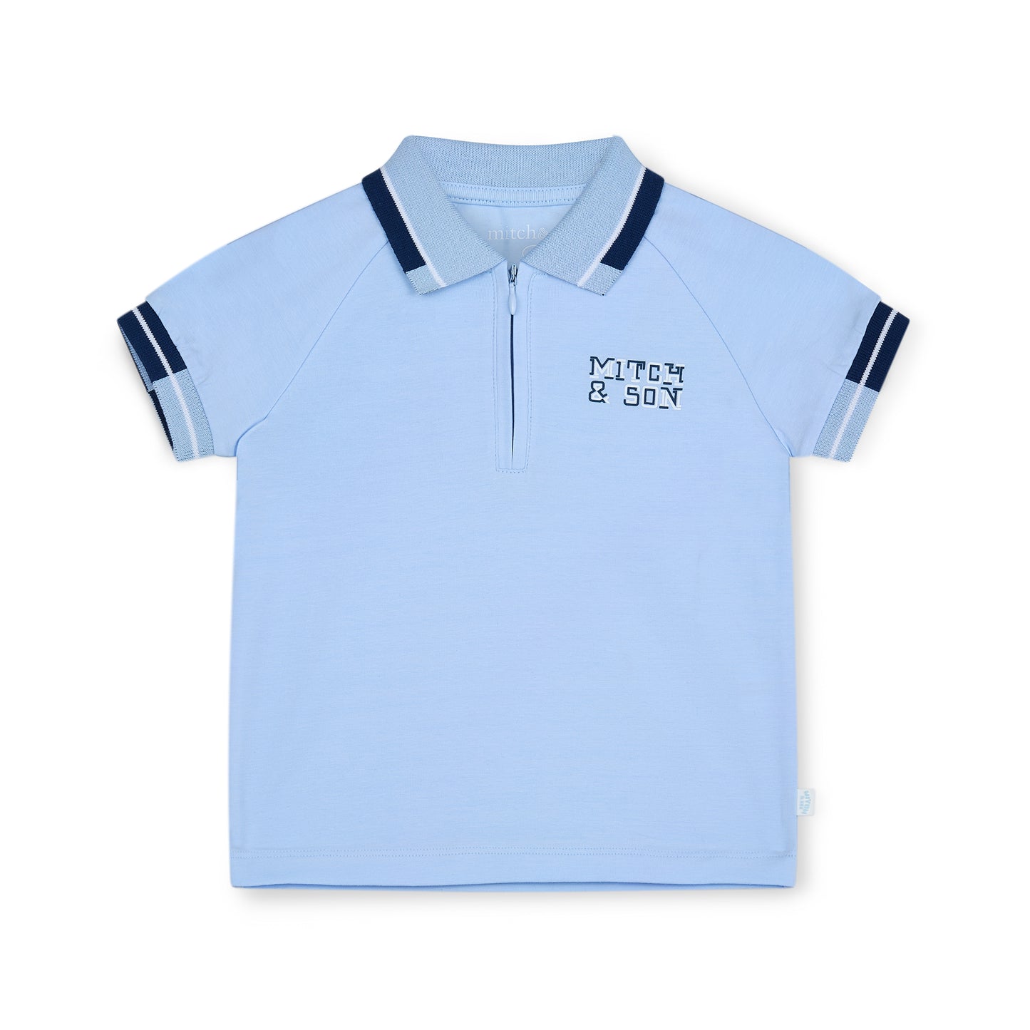 PRE ORDER Mitch & Son Pale Blue Polo Short Set Ford