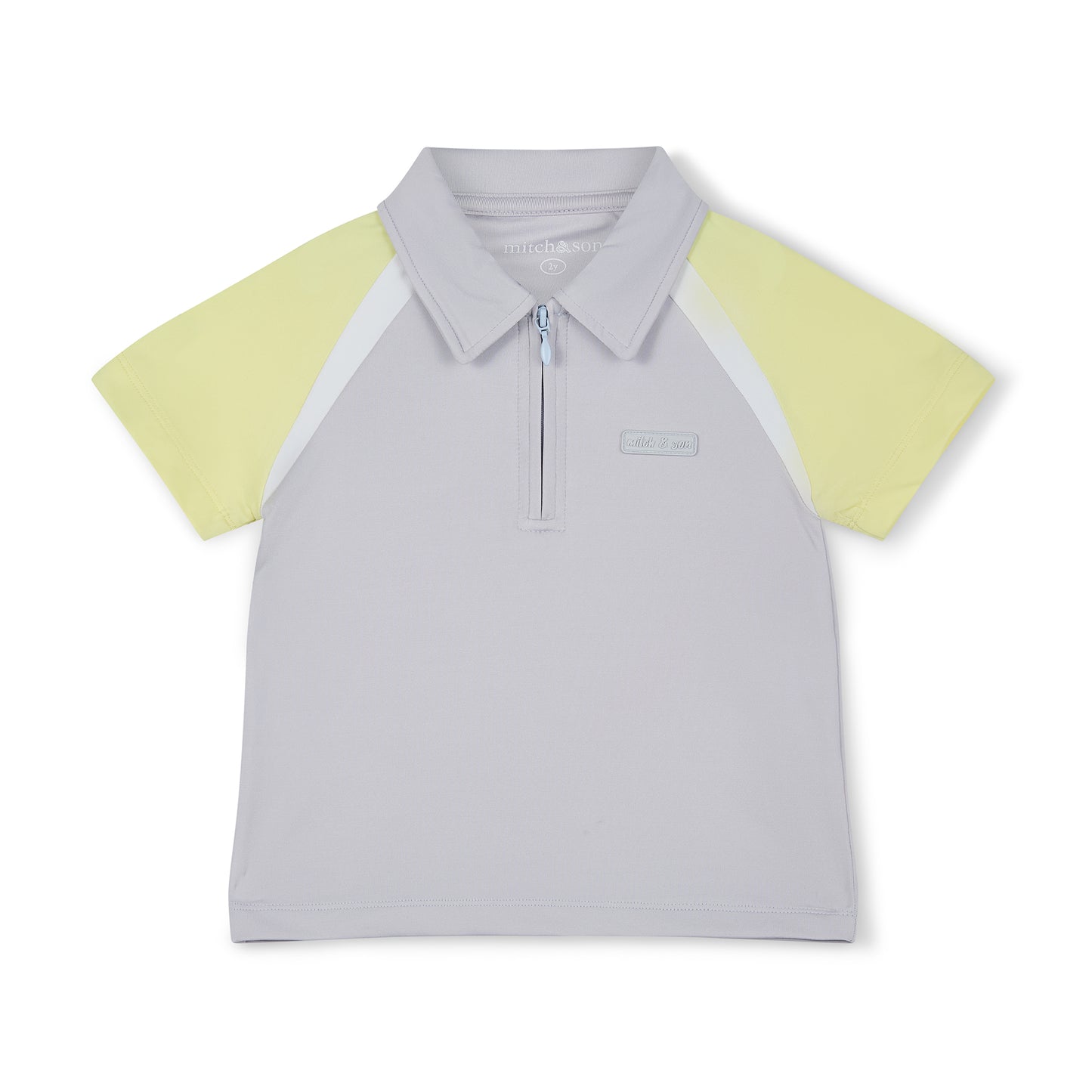 PRE ORDER Mitch & Son Grey Poly Polo Gunner