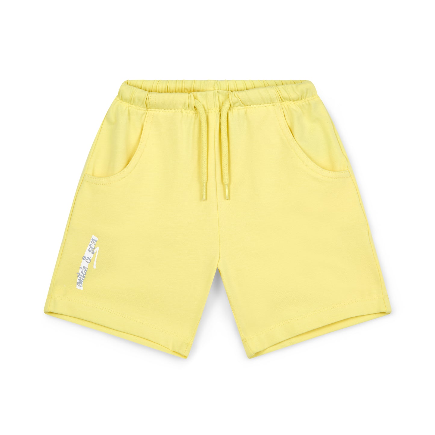 PRE ORDER Mitch & Son White & Lemon Short Set Garrison