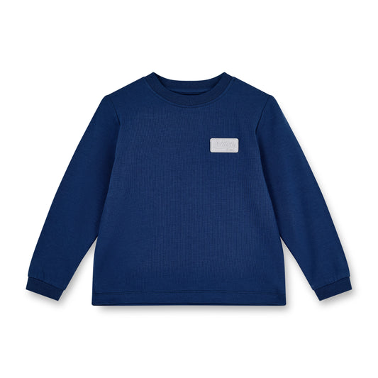 Mitch & Son Boys Navy Long Sleeve T-Shirt Kane