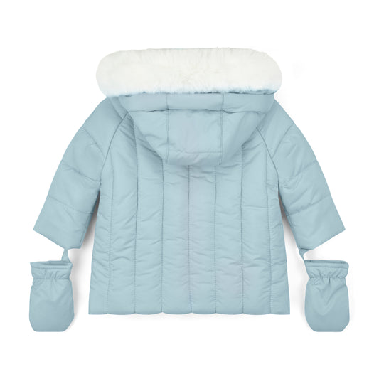 Mitch & Son Mini Pale Blue Padded Jacket Mikey