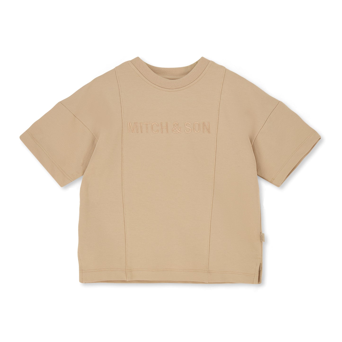 PRE ORDER Mitch & Son Beige Sweat Short Set Porter