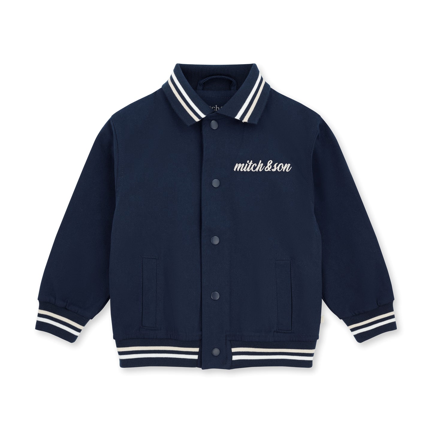 PRE ORDER Mitch & Son Navy Twill Bomber Jacket Santiago