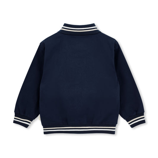 PRE ORDER Mitch & Son Navy Twill Bomber Jacket Santiago