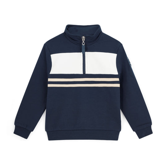 PRE ORDER Mitch & Son Navy Quarter Zip Tracksuit Samson