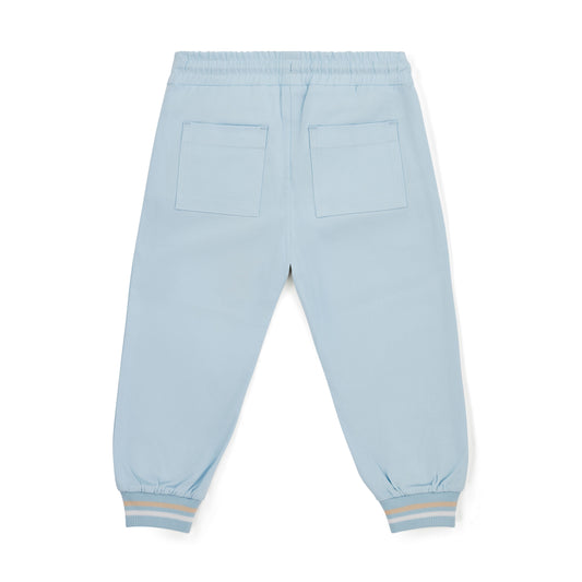 PRE ORDER Mitch & Son Blue Twill Smart Trousers Sullivan