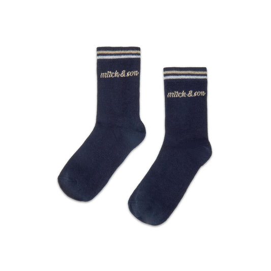 PRE ORDER Mitch & Son Blue 2 Pack Socks Stuart